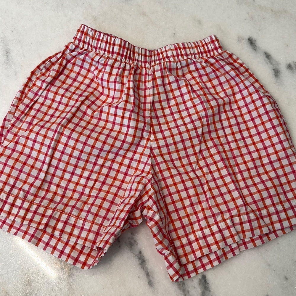 Bella Bliss windowpane shorts